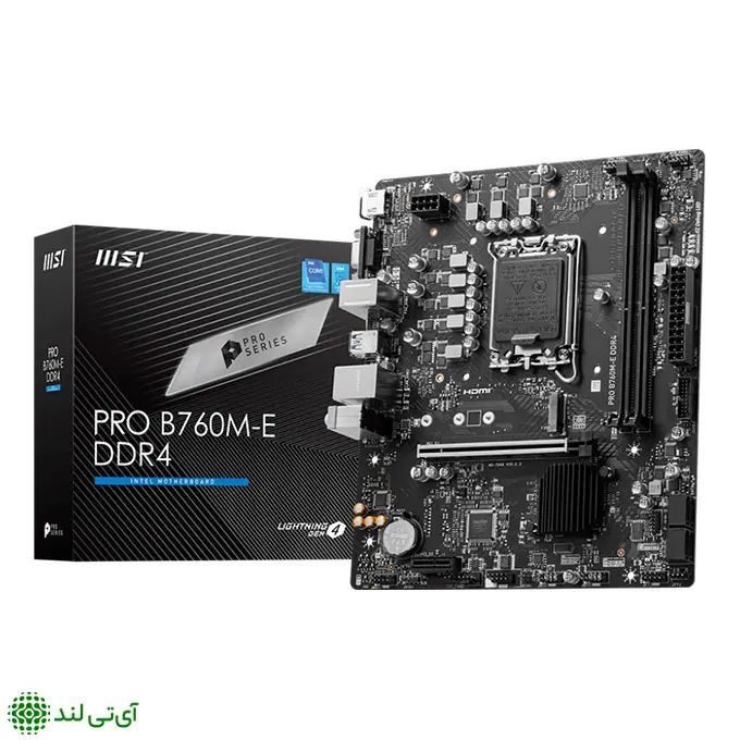 مادربرد ام اس آی مدل MSI Pro B760M-E DDR4 - تصویر 5