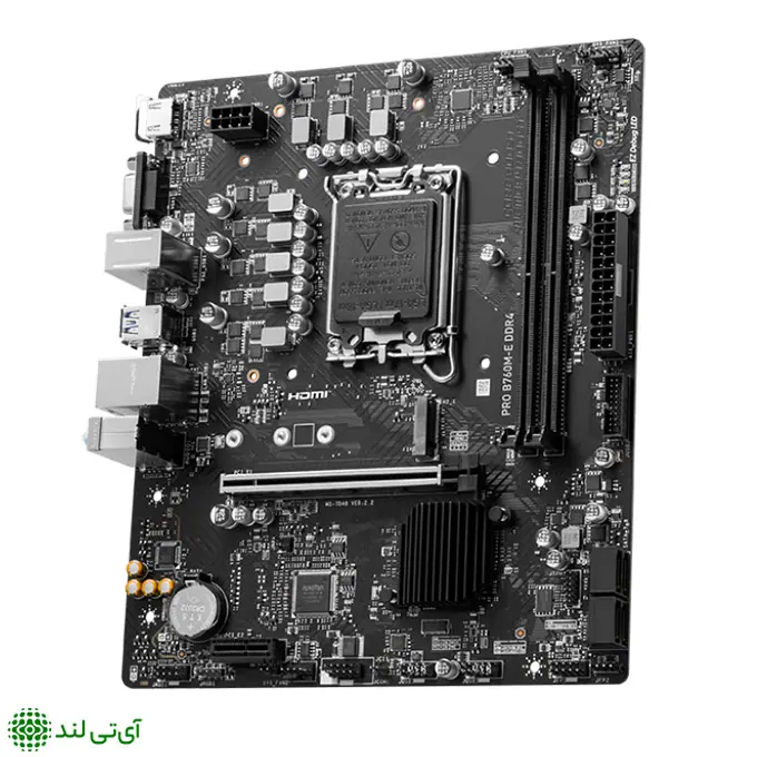 مادربرد ام اس آی مدل MSI Pro B760M-E DDR4 - تصویر 2
