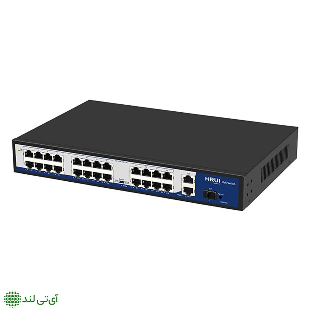 سوئیچ PoE اچ ار یو ای HRUI HR900-AF-2421GS-300 - تصویر 3