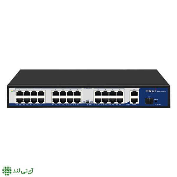 سوییچ poe برند hrui مدل HR900-AF-2421GS-300