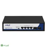 سوییچ poe برند hrui مدل hr900-afg-42ns-120