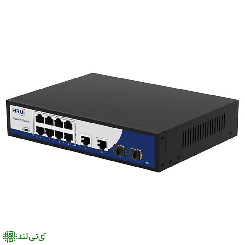 سوئیچ PoE گیگ اچ ار یو ای HRUI HR900-AFG-822NS - تصویر 2