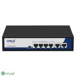 سوییچ 4 پورت poe برند hrui مدلHR900-AF-42N