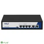 سوییچ 4 پورت poe برند hrui مدلHR900-AF-42N