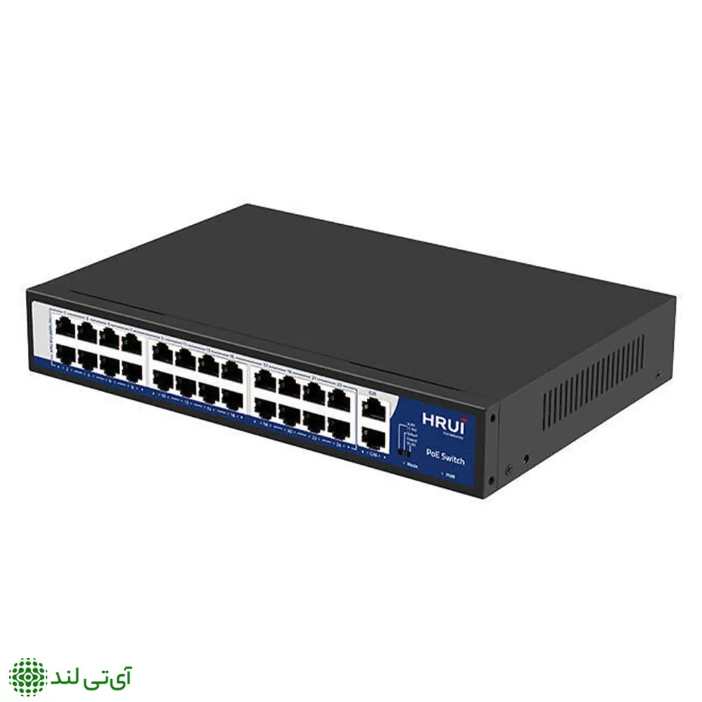 سوئیچ PoE اچ ار یو ای HRUI HR902-AF-242G-300 - تصویر 3