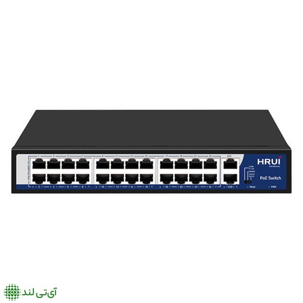 سوییچ poe برند hrui مدل HR902-AF-242G-300