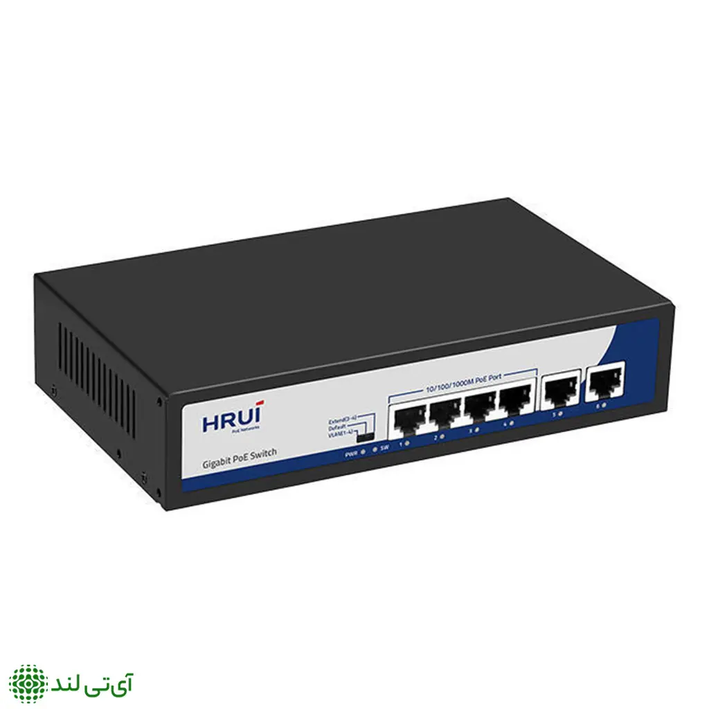 سوئیچ PoE گیگ اچ ار یو ای HRUI HR900-AFG-42N - تصویر 3