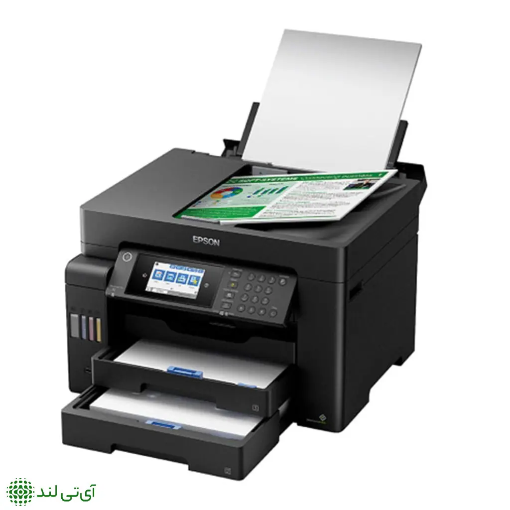 پرینتر چندکاره جوهر افشان اپسون مدل Epson EcoTank L15160 - تصویر 4