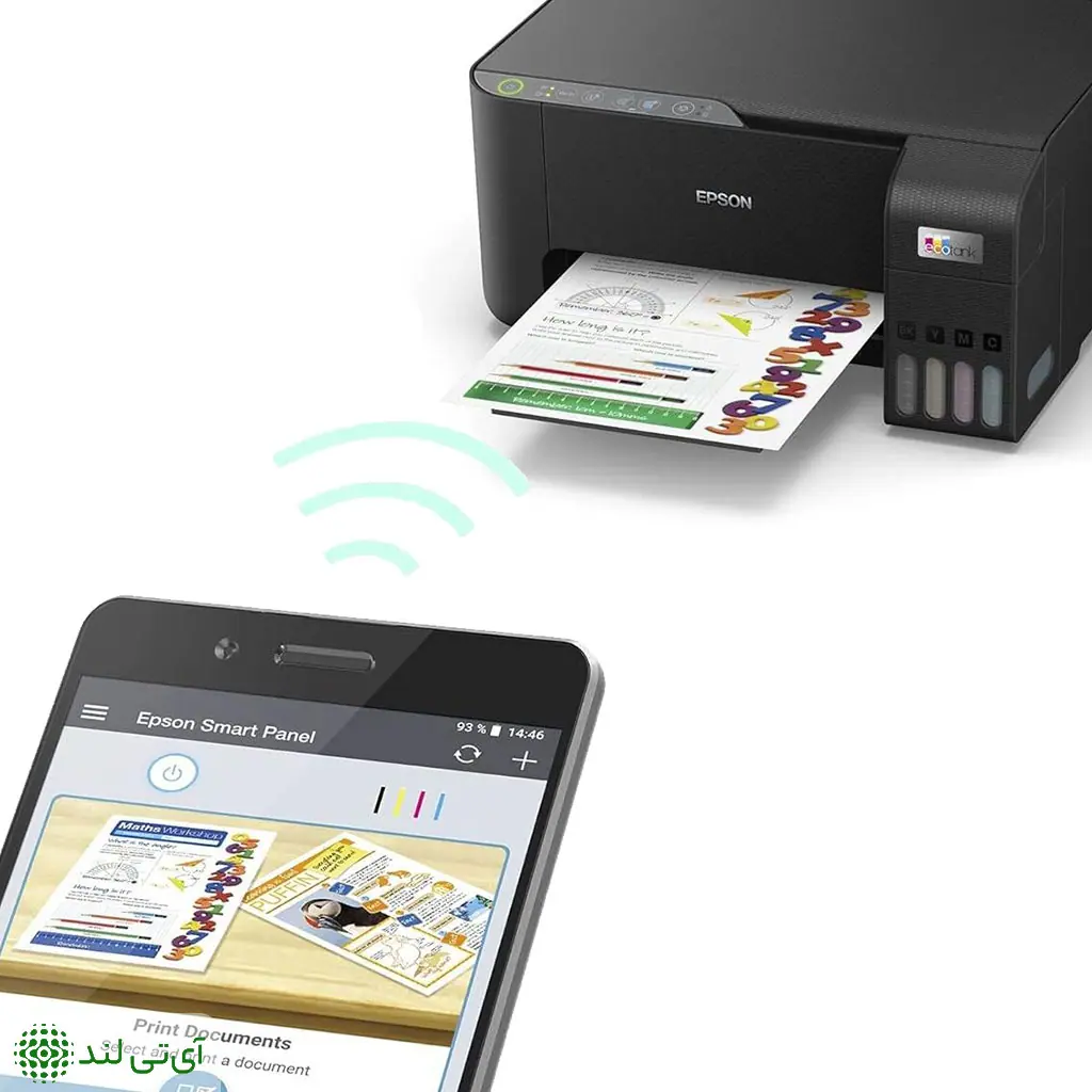 پرینتر چندکاره جوهرافشان اپسون مدل Epson EcoTank L3252 - تصویر 3
