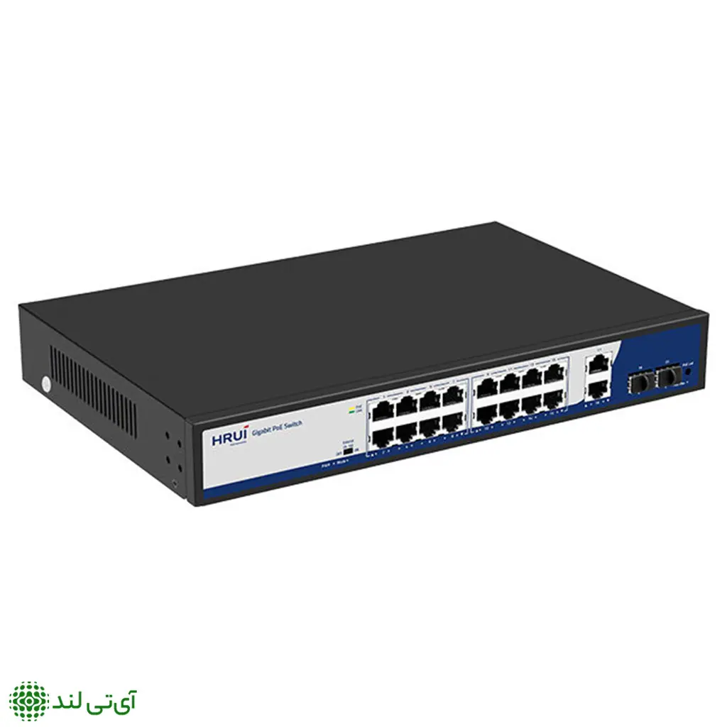 سوئیچ PoE اچ ار یو ای HRUI HR900-AFG-1622S-300 - تصویر 3