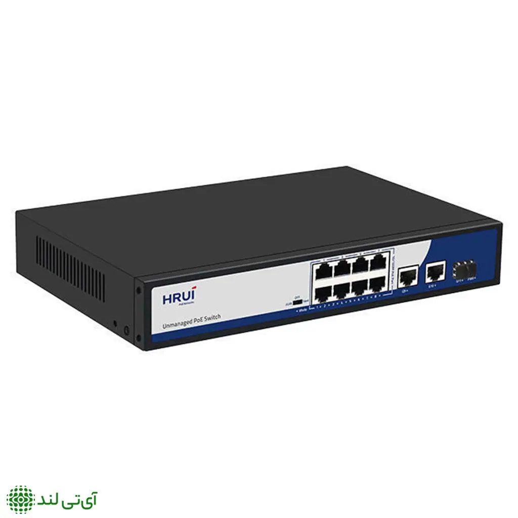سوئیچ PoE اچ ار یو ای HRUI HR901-AF-821GNS - تصویر 3