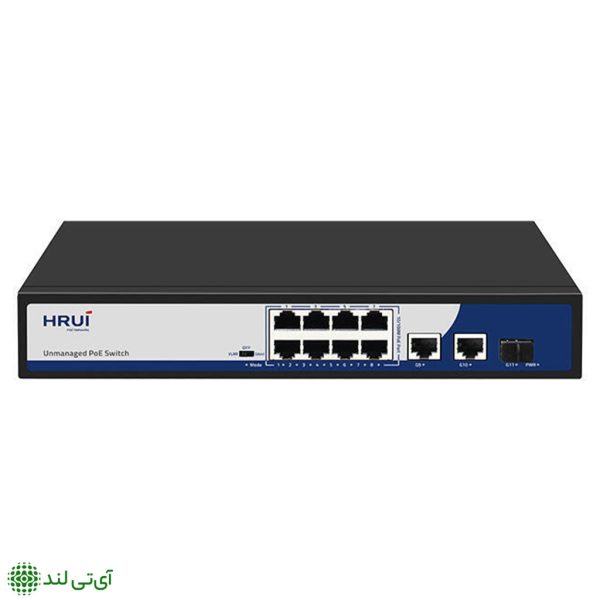 سوییچ poe برند hrui مدل hr901-af-821gns