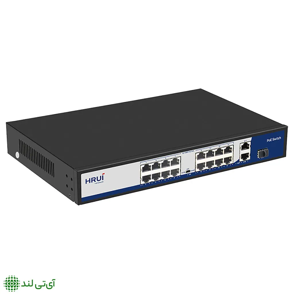 سوئیچ PoE اچ ار یو ای HRUI HR901-AF-1621GS-300 - تصویر 3