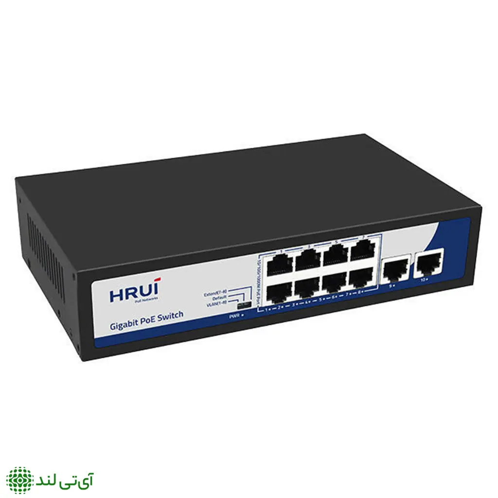 سوئیچ PoE گیگ اچ ار یو ای HRUI HR901-AFG-82N - تصویر 3