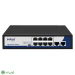 سوییچ poe برند hrui مدل hr901-afg-82n