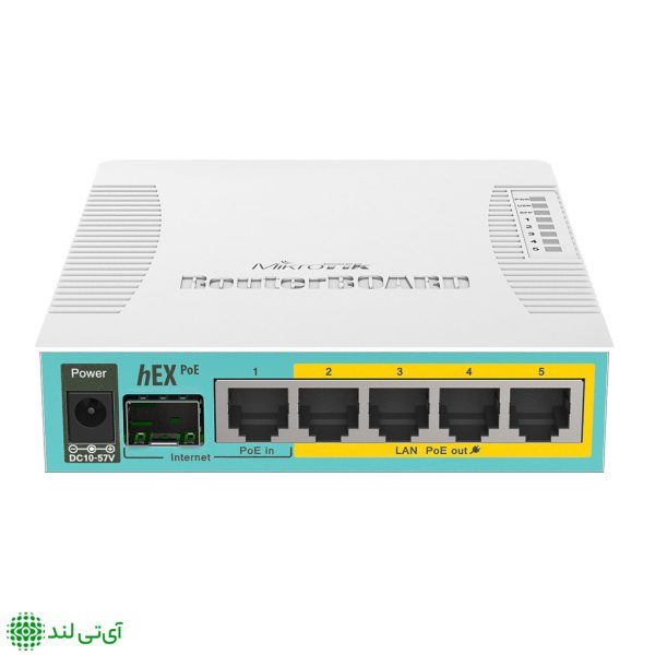 روتر میکروتیک مدل Mikrotik hEX PoE