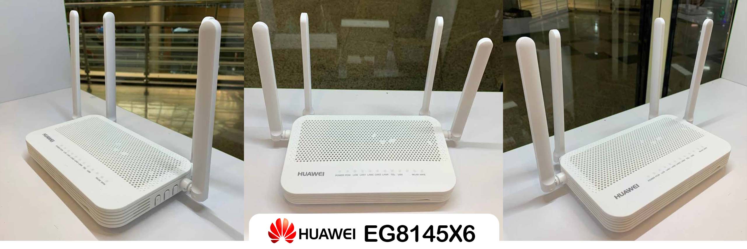 مودم فیبرنوری هوآوی مدل EG8245W5 12LED از زاویه های مختلف